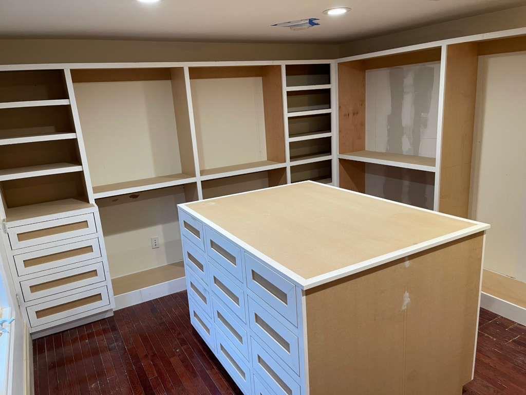 Closet con isla central