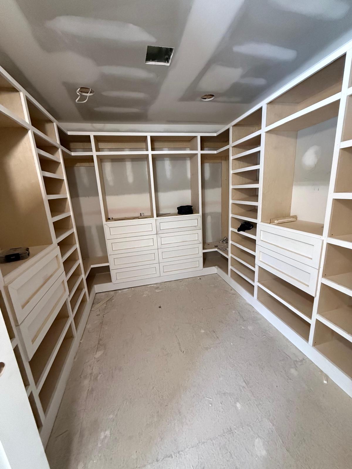 Walk-in closet a medida